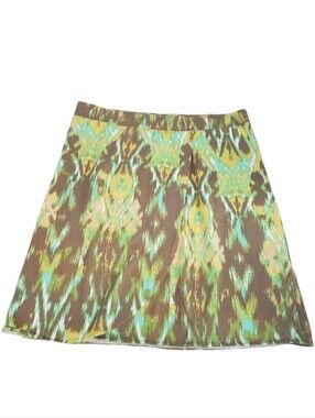 Sonoma Life + Style Hippie Boho Festival Colorful Stretch Knit Skirt Size Medium